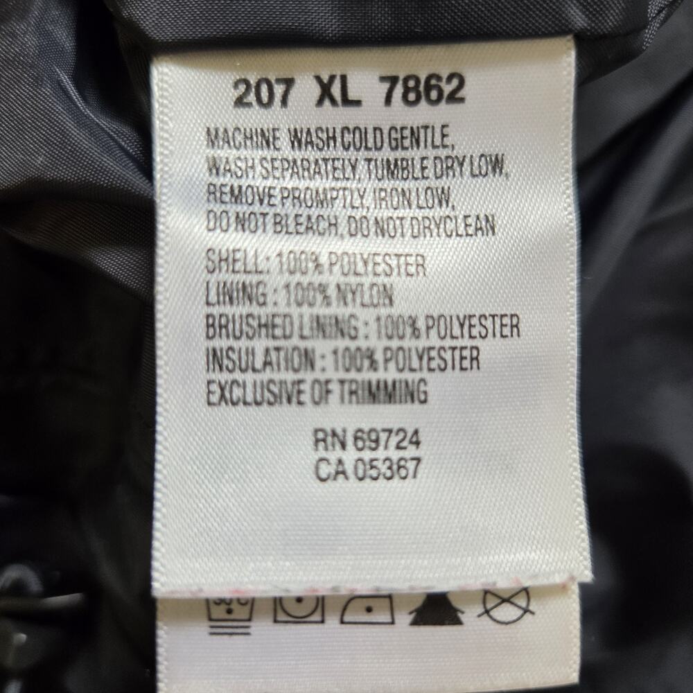 Columbia Interchange Brown LS Quilted Zip Up Puffer Jacket Women's XL Pockets - Picture 12 of 12